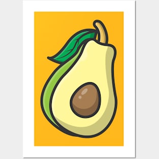 avocado fruit Posters and Art